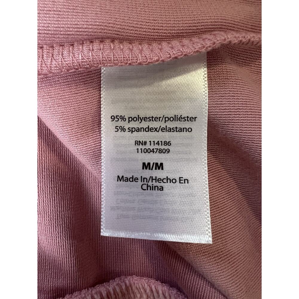 JUICY COUTURE 2 Pc Jogging Track Set Medium Top Pants Velour Rose Pink Bling NWT - Picture 8 of 16